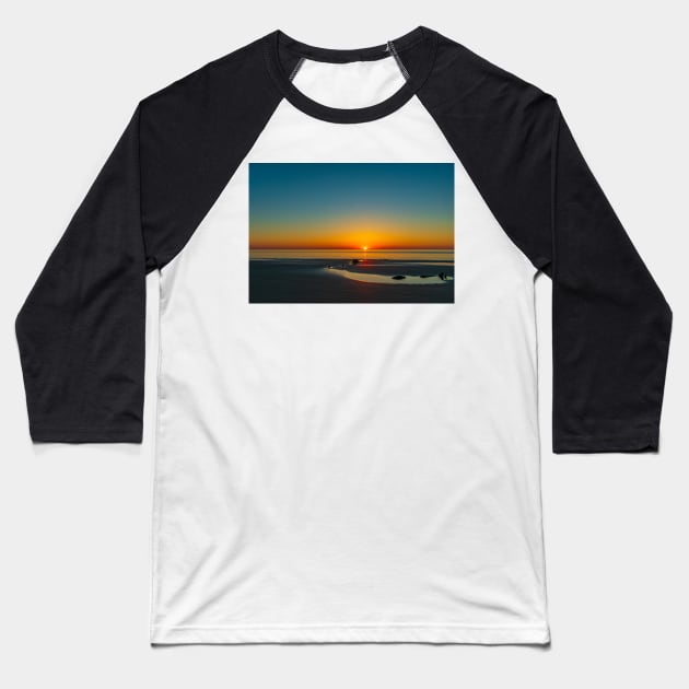 Rising of the sun Baseball T-Shirt by Ckauzmann